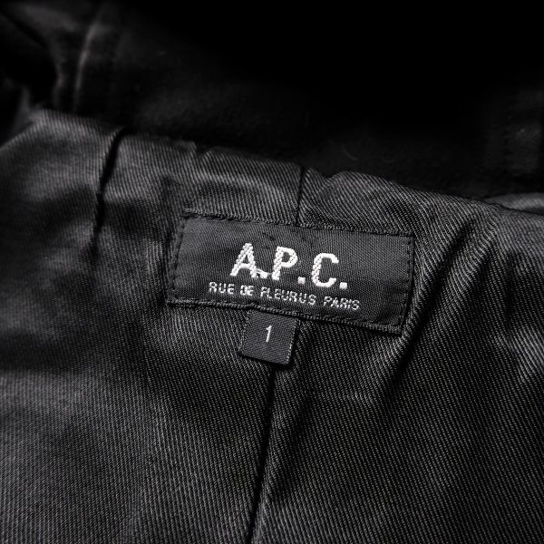 激安商品 フランス製 A.P.C. アーペーセー モールスキン フード