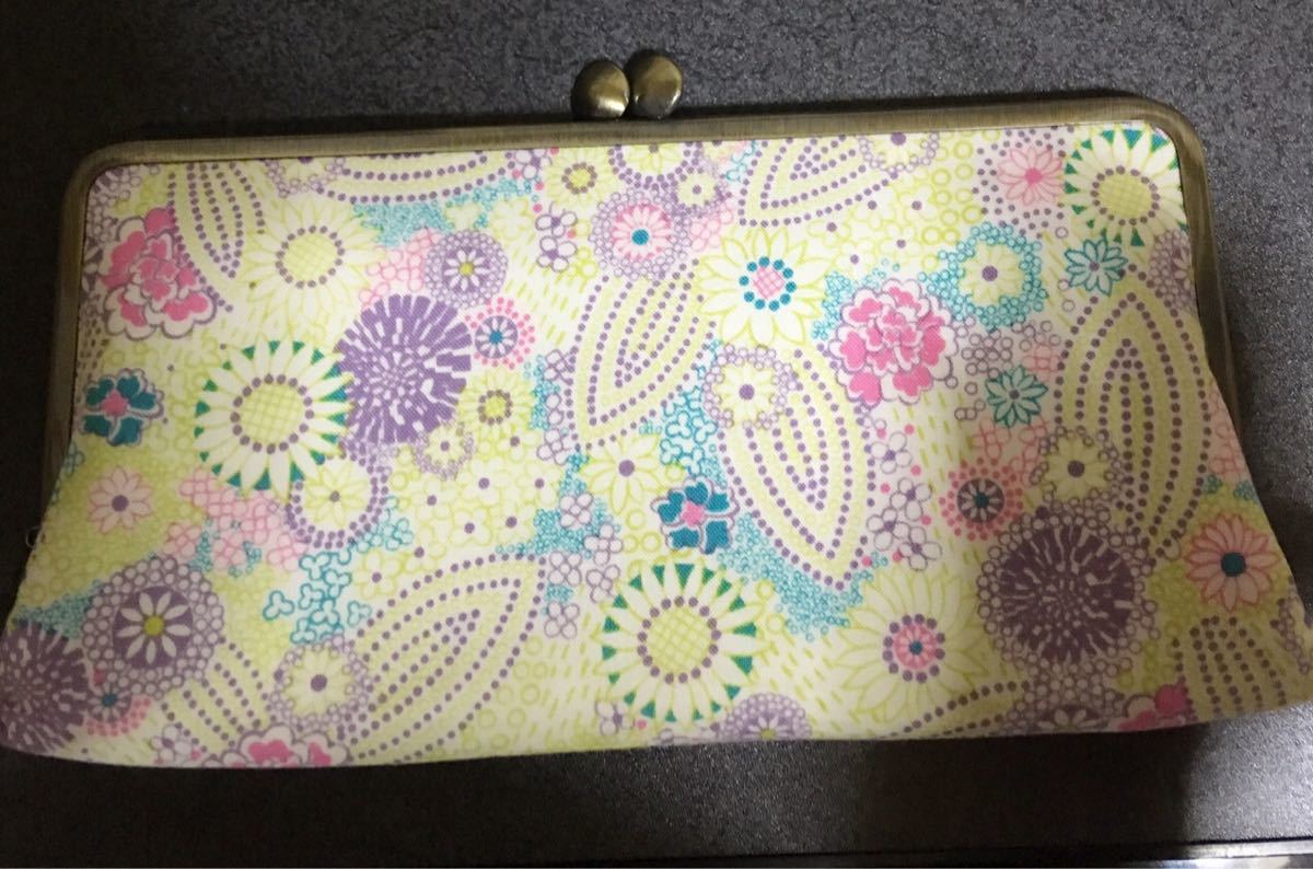 Paypayフリマ ハンドメイド長財布 美品 未使用 Paypayフリマ ハンドメイド長財布 美品 未使用