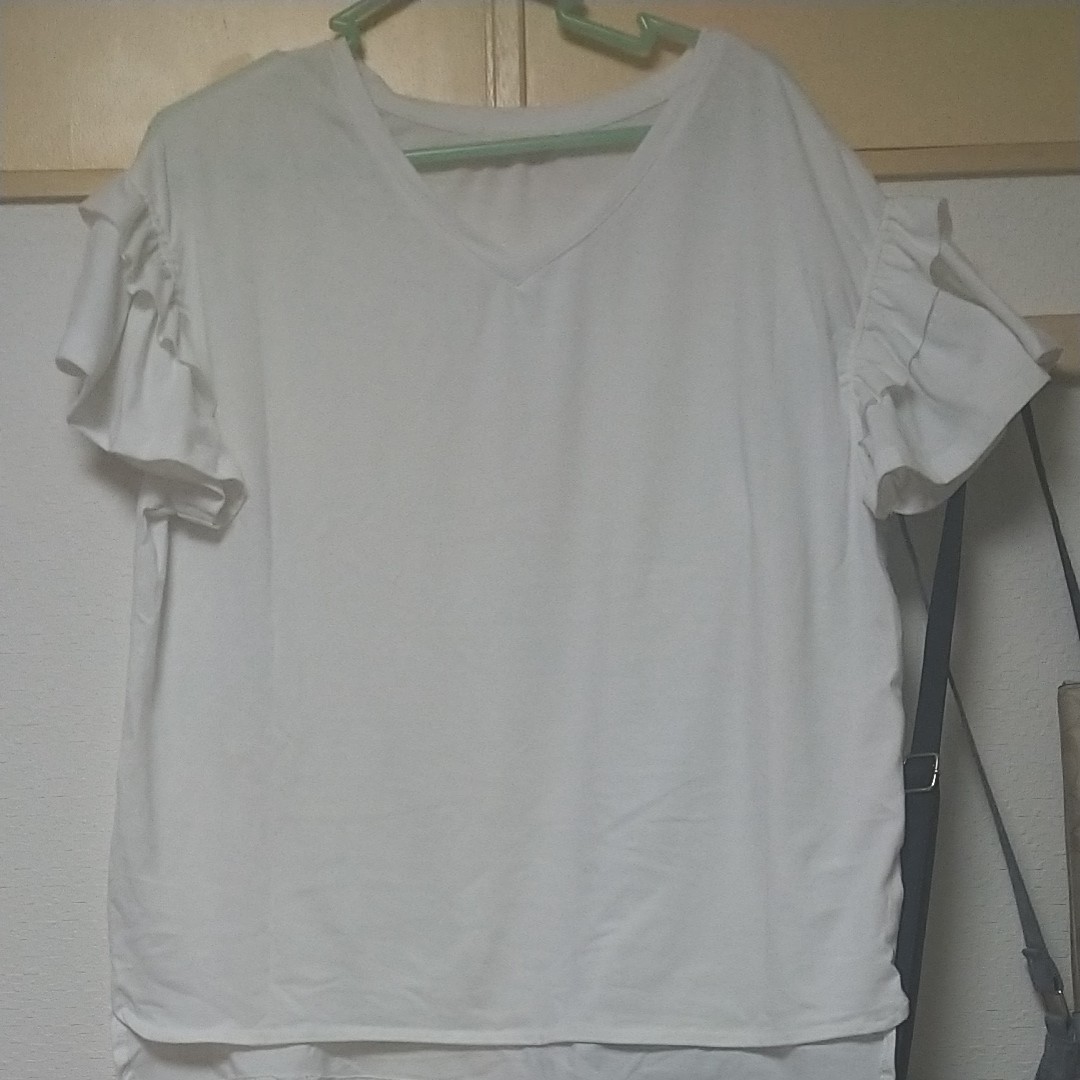 白　半袖Tシャツ