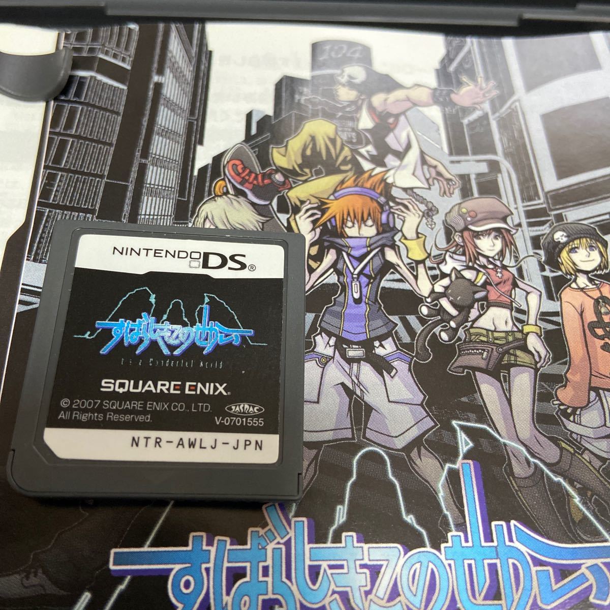 ニンテンドーDS ソフト　すばらしきこのせかい　スクエアエニックス　タッチアクションRPG  素晴らしきこの世界