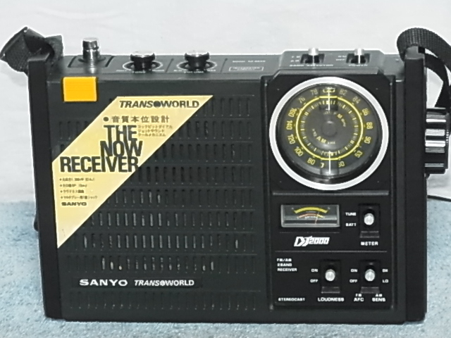 ♪ 三洋電機 SANYO 【RP6600】 AM/FM ラジオ 分解・整備・調整済 ♪ 三洋電機 SANYO 【RP6600】 AM/FM ラジオ 分解・整備・調整済