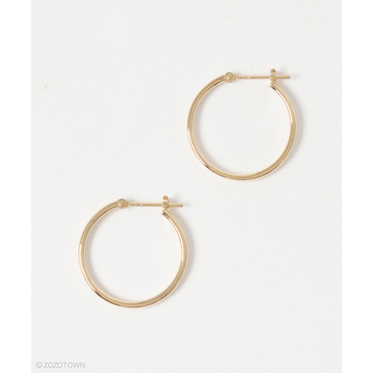 【Jewel closet by L&Co.】 K18 フープピアス
