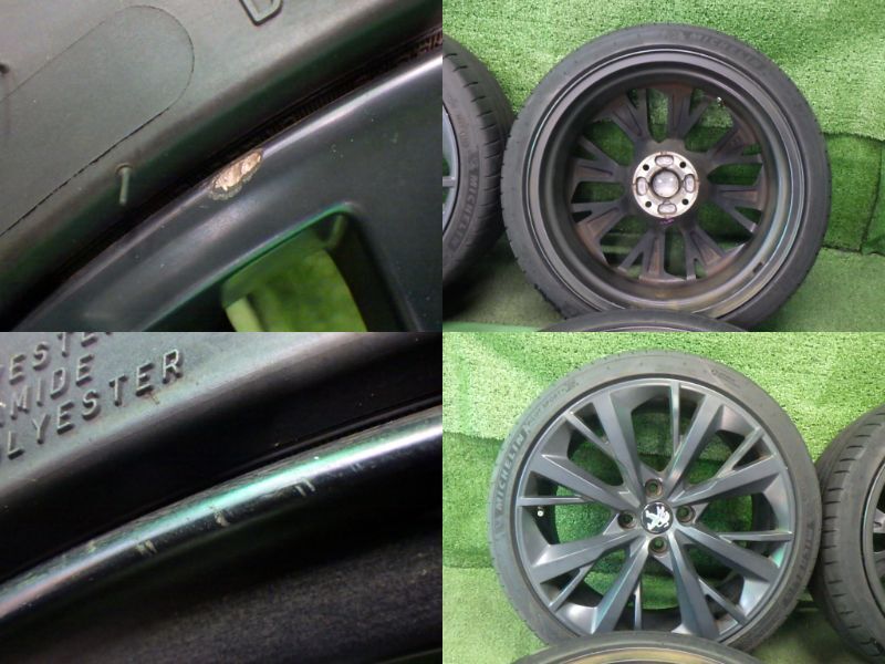 プジョー208GTi 30th anniversary 205/40ZR18インチ 7.5J(+20) PCD108 4穴 アルミホイール タイヤ 30周年_画像8
