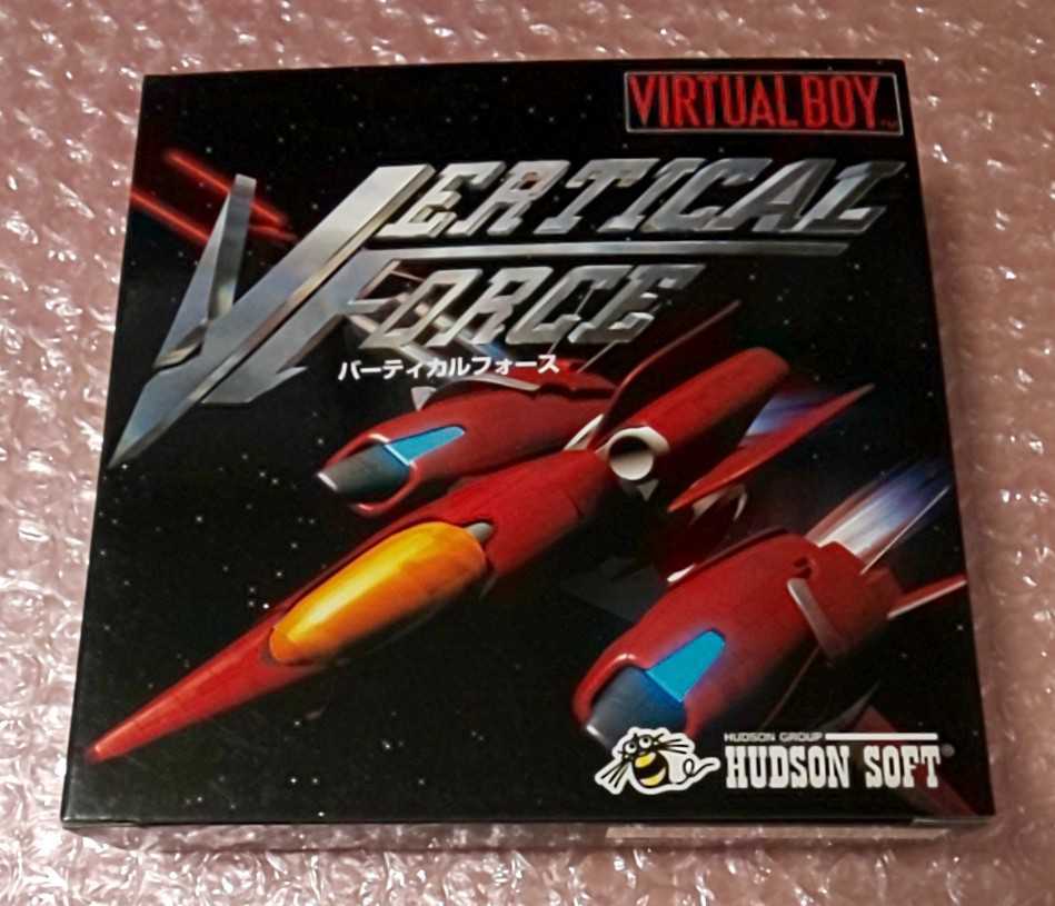 ★新品★ バーティカルフォース　バーチャルボーイ(VIRTUAL BOY)ソフト　ハドソン ★新品・美品・動作確認済・ジャンク扱い★ ☆彡。