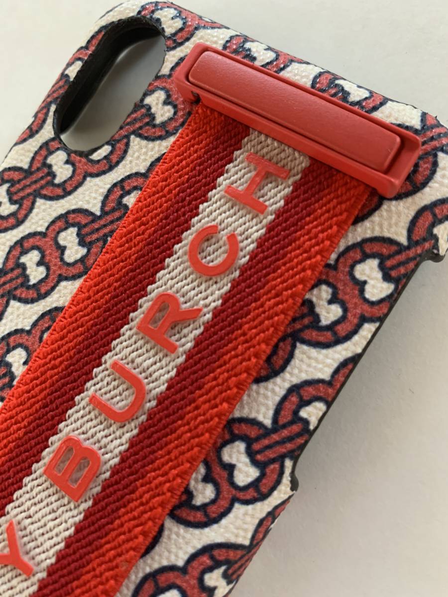  популярный!TORYBURCH64383 Tory Burch GEMINI LINK iphoneX/XS кейс подставка возможно красный 