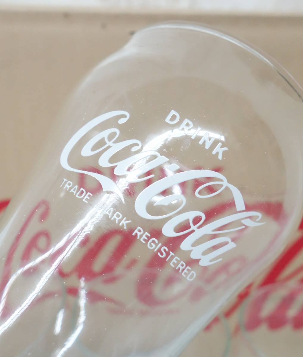 レトロコレクション　当時物＊Coca-Cola　コカコーラ＊FOUNTAIN GLASS ファウンテングラス　オリジナルグラス ＊1DOS 12個セット　_画像5