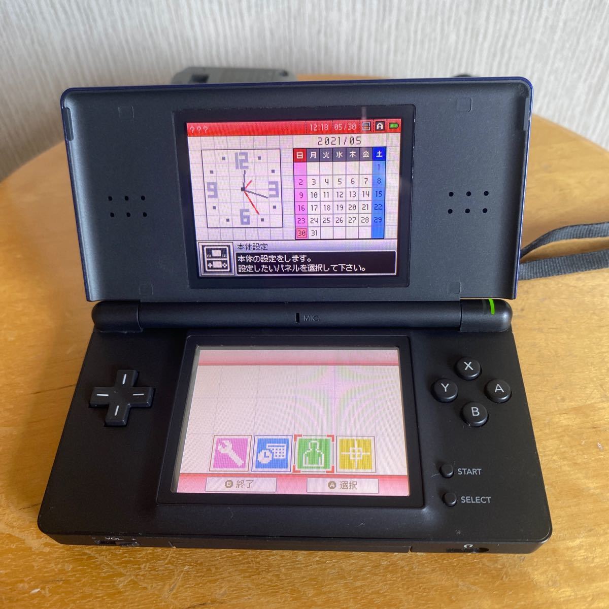 Paypayフリマ 美品 動作確認済 北米限定 ニンテンドーds Lite ライト 本体 コバルトブルー 純正充電器 ゲームボーイアドバンス起動可