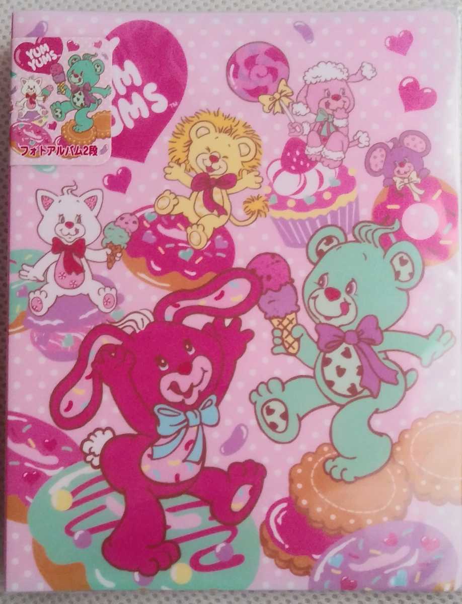  tax not included sum total 1180 jpy new goods long-term storage Disney character &YUM YUMS 2 step photo album 3 point set 