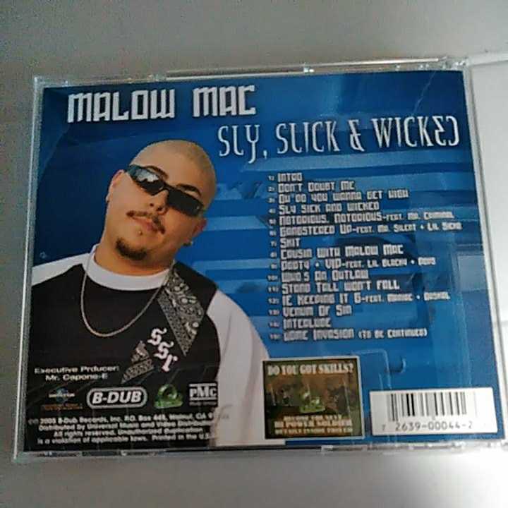【CHICANO / G Rap / 送料込み】MALOW MAC