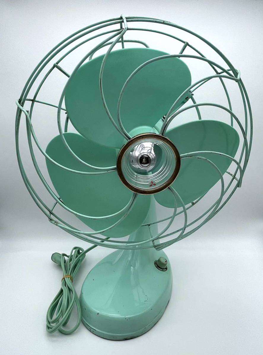 昭和レトロ アンティーク 1950年代初期 三菱 レトロ扇風機 proenergi.com