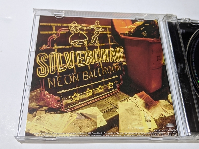 帯付国内版 SILVERCHAIR / Neon Ballroom シルバーチェアー ネオン・ボールルーム 日本盤ボーナストラック 豪オルタナティヴ・ロック