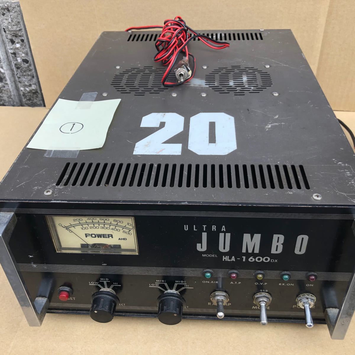 ULTRA JUNBO HLA-1600DX リニアアンプ【ジャンク品】|Yahoo ULTRA JUNBO HLA-1600DX リニアアンプ【ジャンク品】|Yahoo