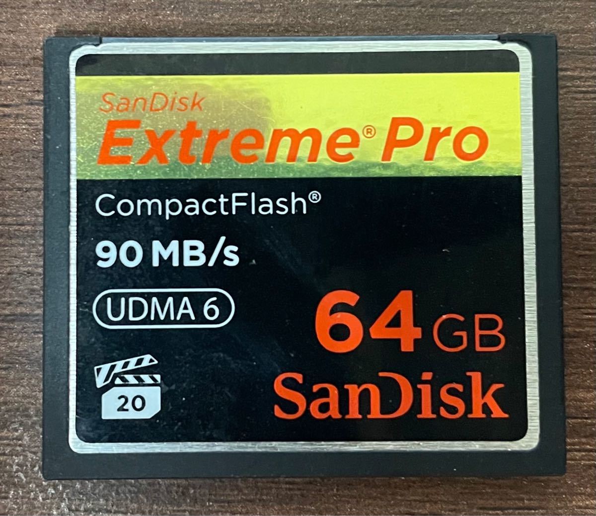 Sandisk Extream Pro コンパクトフラッシュ 64GB UDMA6対応