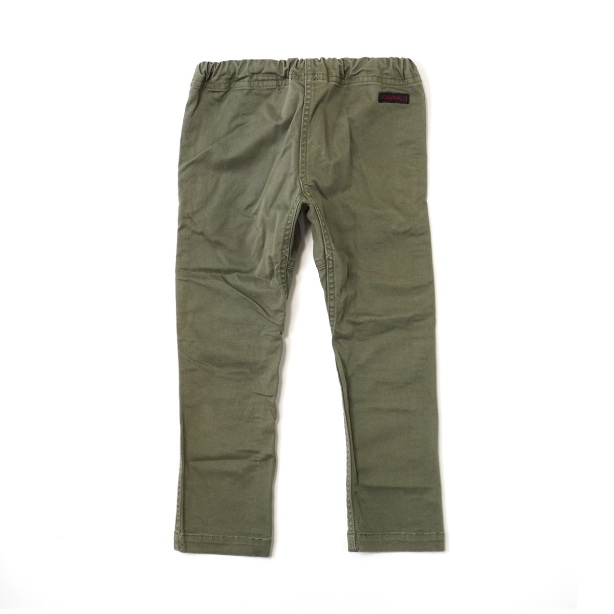 GRAMICCI KIDS NARROW PANTS【110】オリーブ グラミチ キッズナローパンツ ストレッチ スリム アウトドア 子供服 GKP-16F033_画像2