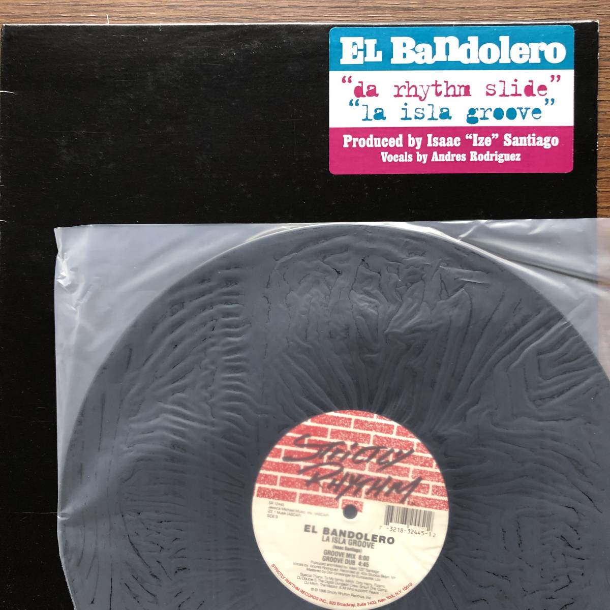 DA RHYTHM SLIDE,LA ISLA GROOVE / EL BANDOLERO　12インチレコード_画像2