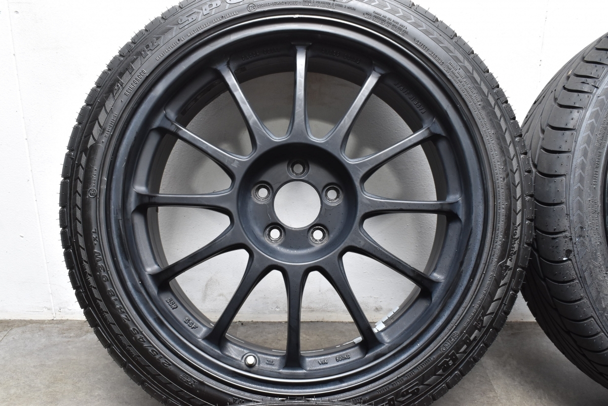 【希少 軽量ホイール】SSR タイプF 18in 7.5J +48 PCD100 ATR SPORT 215/45R18 インプレッサスポーツ レガシィB4 エクシーガ Type-F_画像5