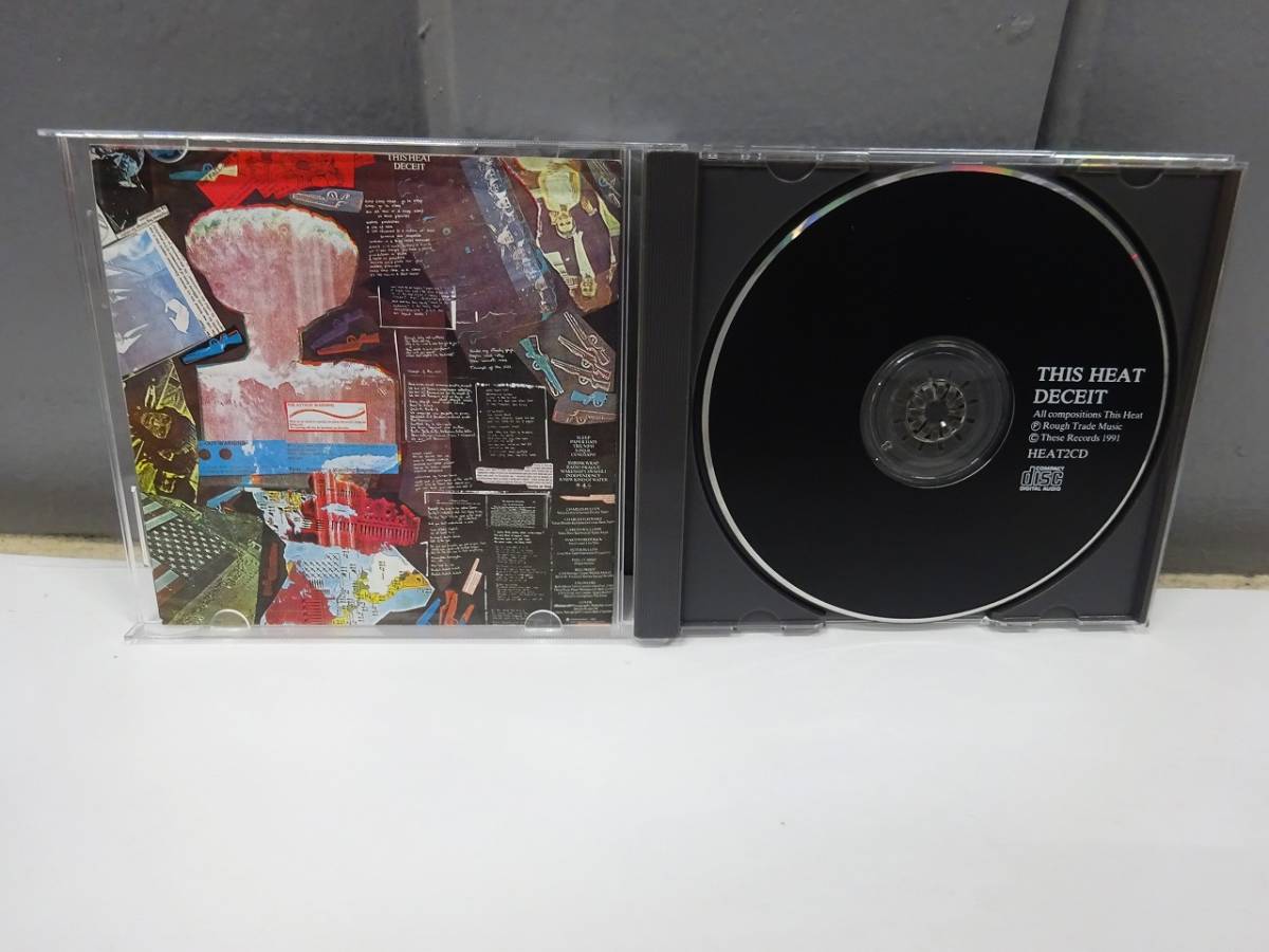 CD / THIS HEAT ディス・ヒート DECEIT / チャールズ・ヘイワード チャールズ・バレン ギャレス・ウィリアムズ【UK/HEAT2CD】AK0320_画像2
