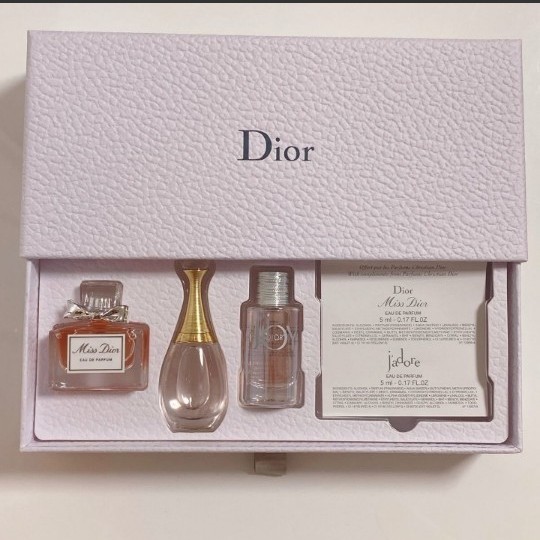 非売品 Dior ミニ香水セット
