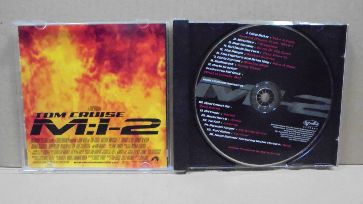 CD★サントラ「ミッションインポッシブル 2」★OST / M:I-2★MISSION IMPOSSIBLE 2★トム・クルーズ★輸入盤★4枚同梱発送可能_画像2