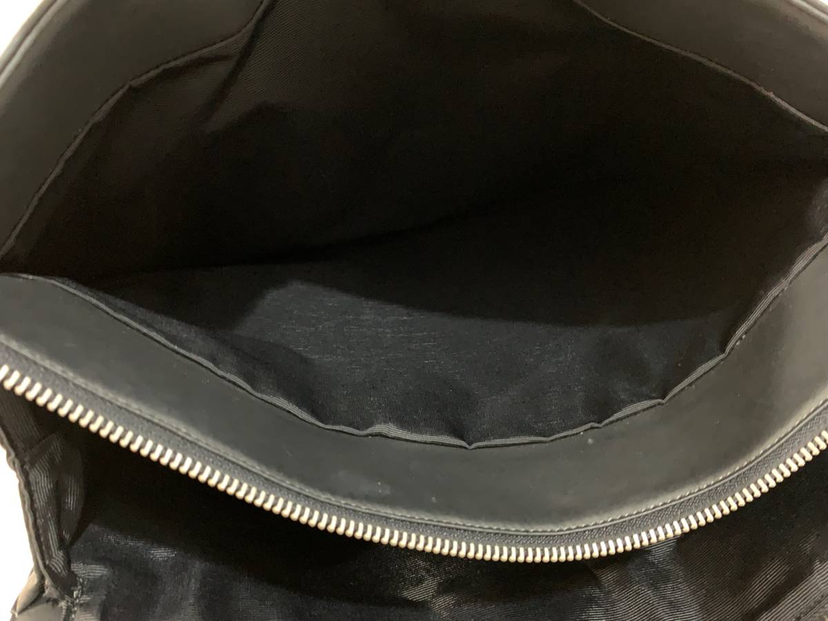 Jean Paul GAULTIER Jean-Paul Gaultier Gaultier business bag handbag fake leather black black