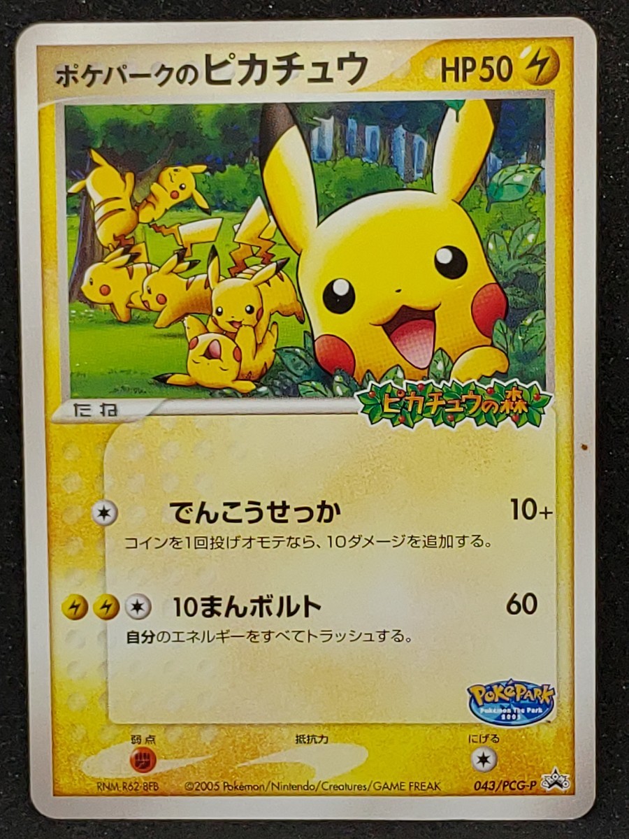 ポケモンカード プロモ ポケパークのピカチュウ ポケモン・ザ ポケモンカード プロモ ポケパークのピカチュウ ポケモン・ザ
