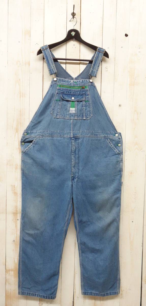 BIG KING TALL WIDE OVER ＊古着卸　VINTAGE US古着 ＊LIBERTY OVERALLS リバティ ＊デニムオーバーオール ＊W48　L30