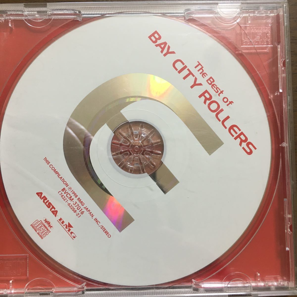音楽CD  ベイシティローラーズ　ベスト盤