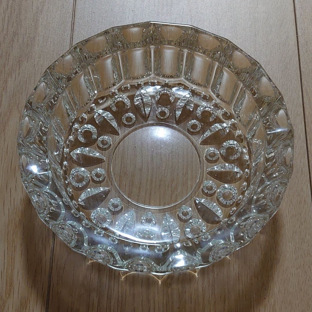クリスタルガラス 灰皿