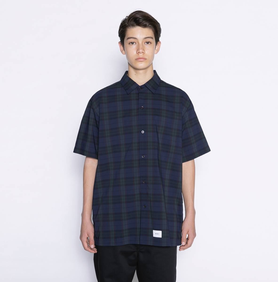 スタイルズ(STYLES) WTAPS 21SS LS RIPSTOP COOL MAX チェック シャツ