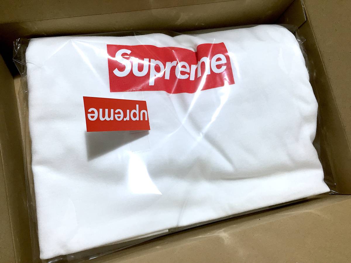 【国内正規未使用】2020AW Supreme Box Logo L/S Tee 白 Sサイズ / シュプリーム　ボックスロゴ　Tシャツ　ロンT_画像2