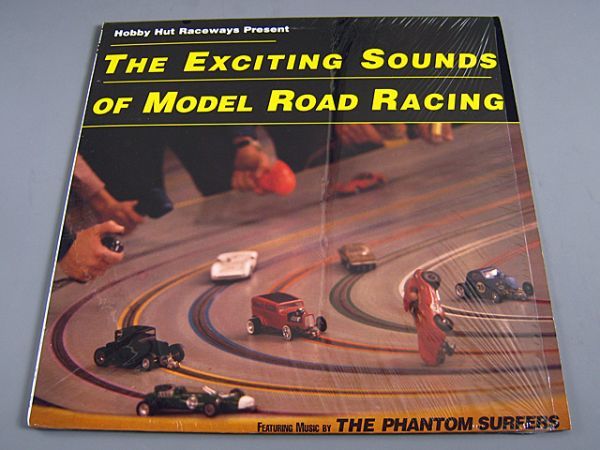 《新品同様》THE PHANTOM SURFERS The Exciting Sounds Of Model Road Racing 1994 US Orig.LP GARAGE PUNK MUMMIES JACKIE & THE CEDRICSの画像1