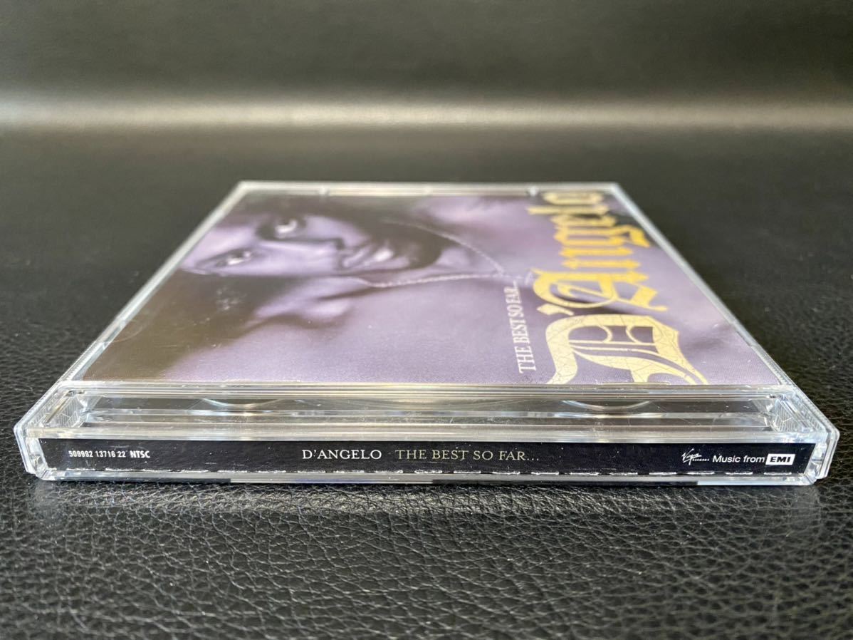 D′ANGELO ／ THE BEST SO FAR ／ CD+DVD　輸入盤　ディアンジェロ_画像3