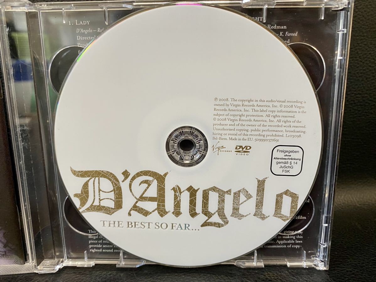 D′ANGELO ／ THE BEST SO FAR ／ CD+DVD　輸入盤　ディアンジェロ_画像6