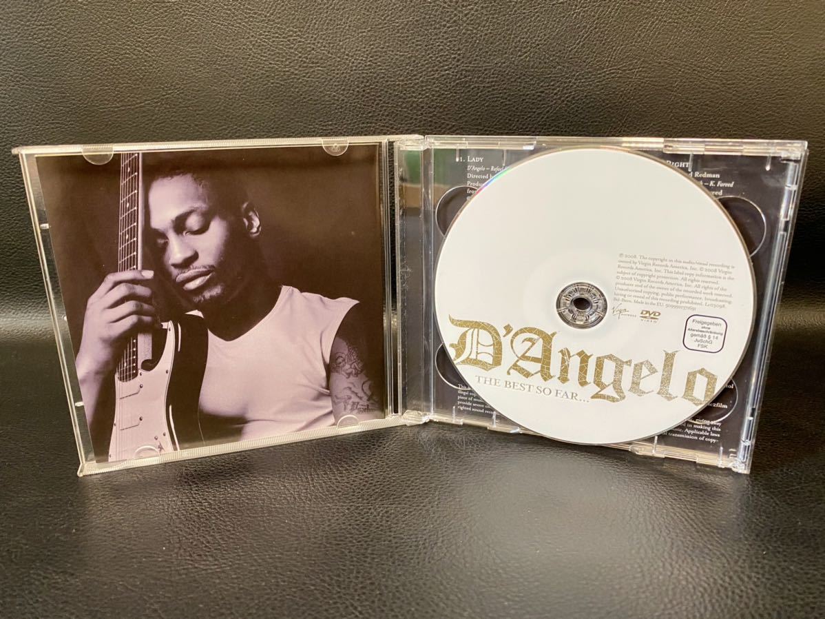 D′ANGELO ／ THE BEST SO FAR ／ CD+DVD　輸入盤　ディアンジェロ_画像4