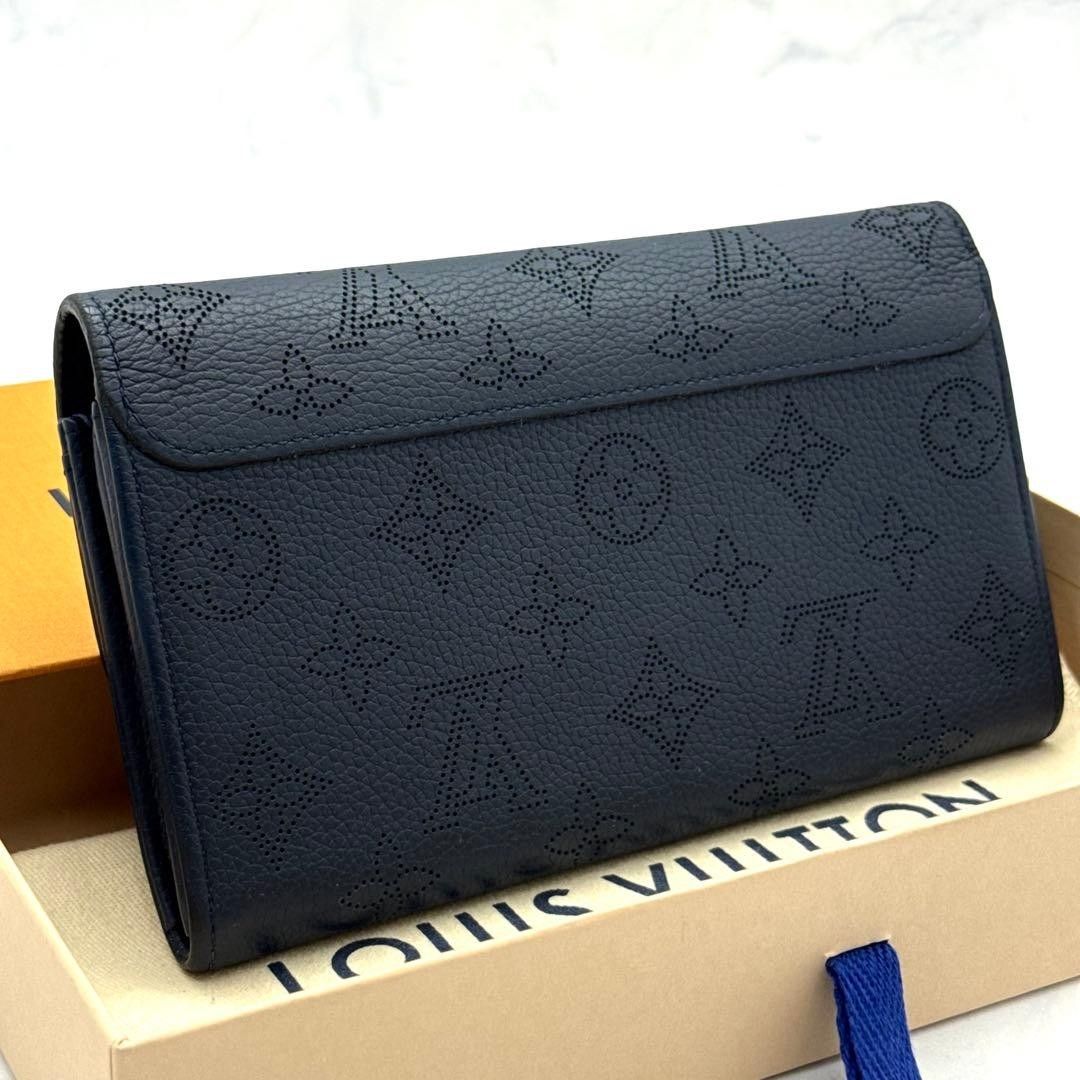 最高級美品】ルイヴィトン ポルトフォイユ イリス マヒナ 長財布 