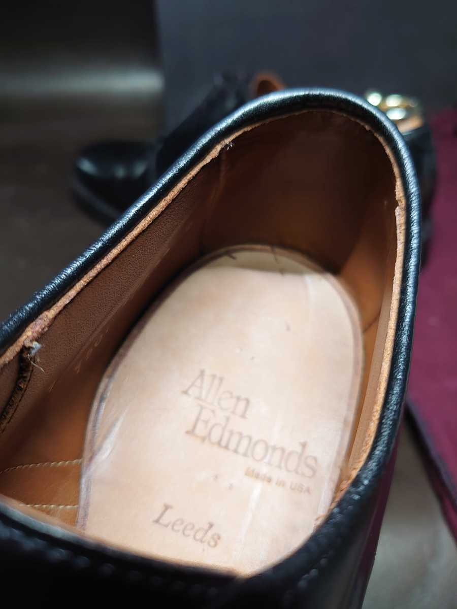 アレン エドモンズ コードバン Leeds 7E ALLEN EDMONDS 25.5cm アレン エドモンズ コードバン Leeds 7E ALLEN EDMONDS 25.5cm