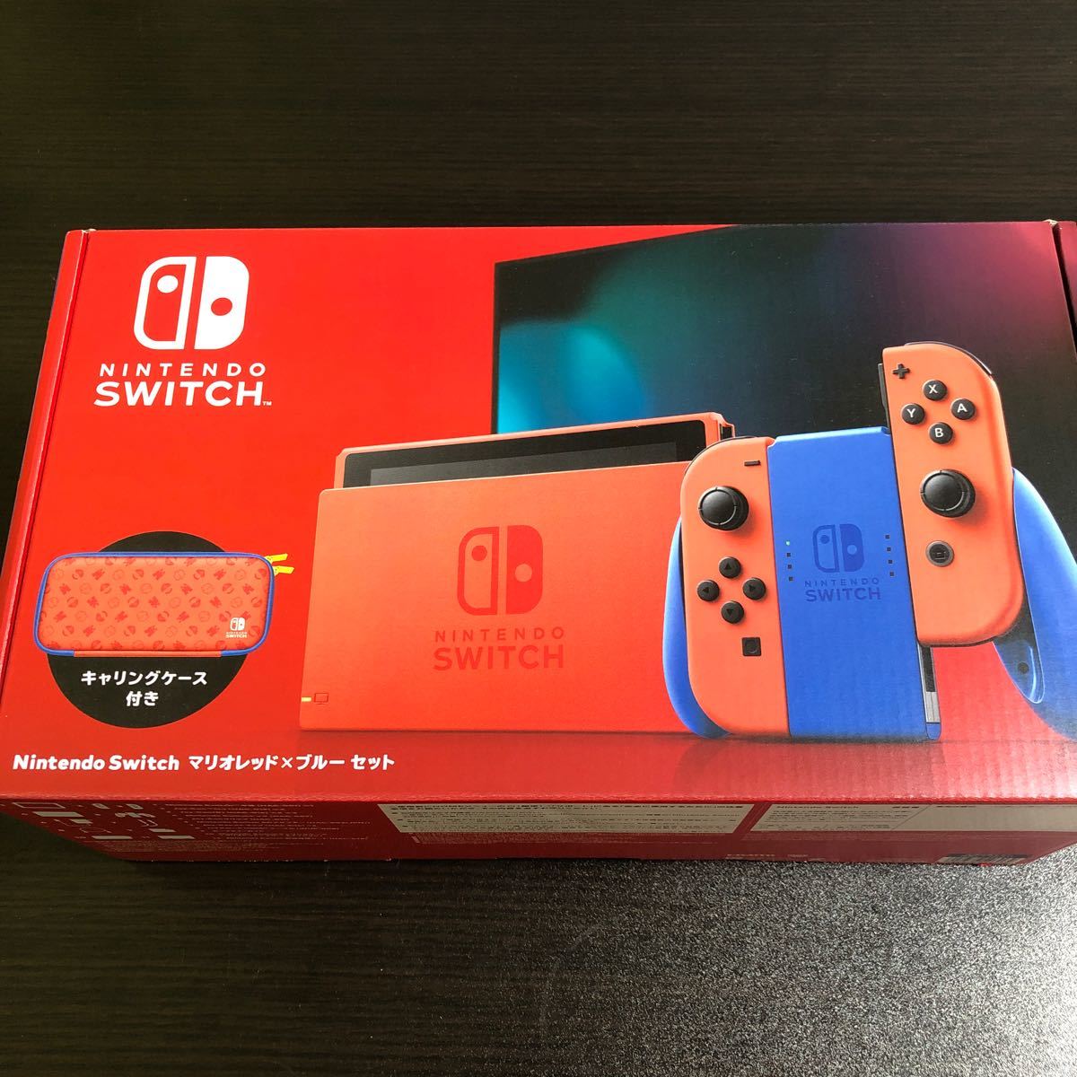 最終処分価格！！ 新品未開封！！Nintendo Switch マリオレッド×ブルーセット　＊店舗印なし