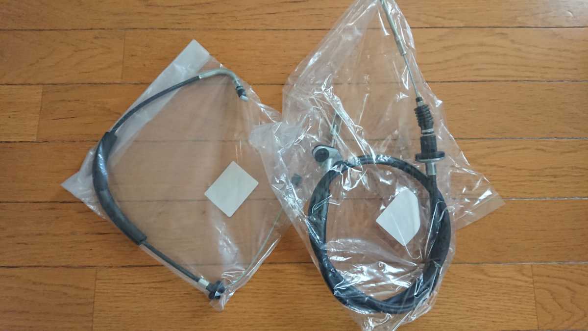EA11R EA21R カプチーノ クラッチケーブル アクセルケーブル 2点