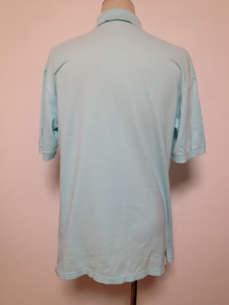 エルメス HERMES 春色 高級コットン　ポロシャツ メンズ　シャツ イタリア製 半袖 　L_画像2