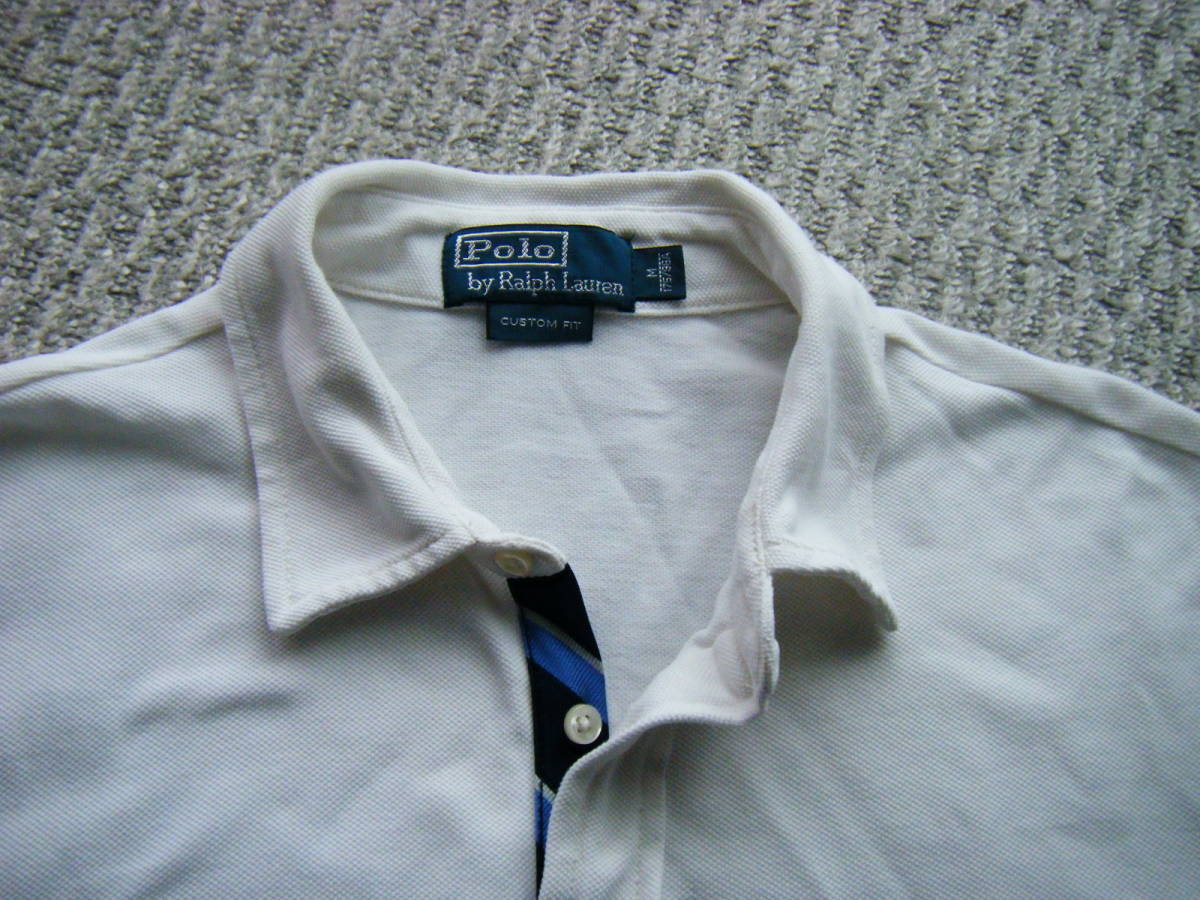 *Ralph Lauren Ralph Lauren рубашка-поло с коротким рукавом M размер белый 