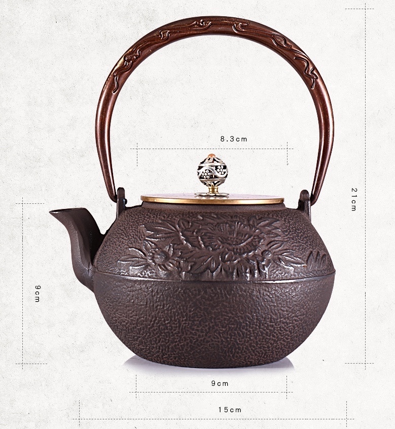 入手困難！☆手作り 純銅鍋 ☆茶道具 純紫銅製 流口 やかんを沸かす