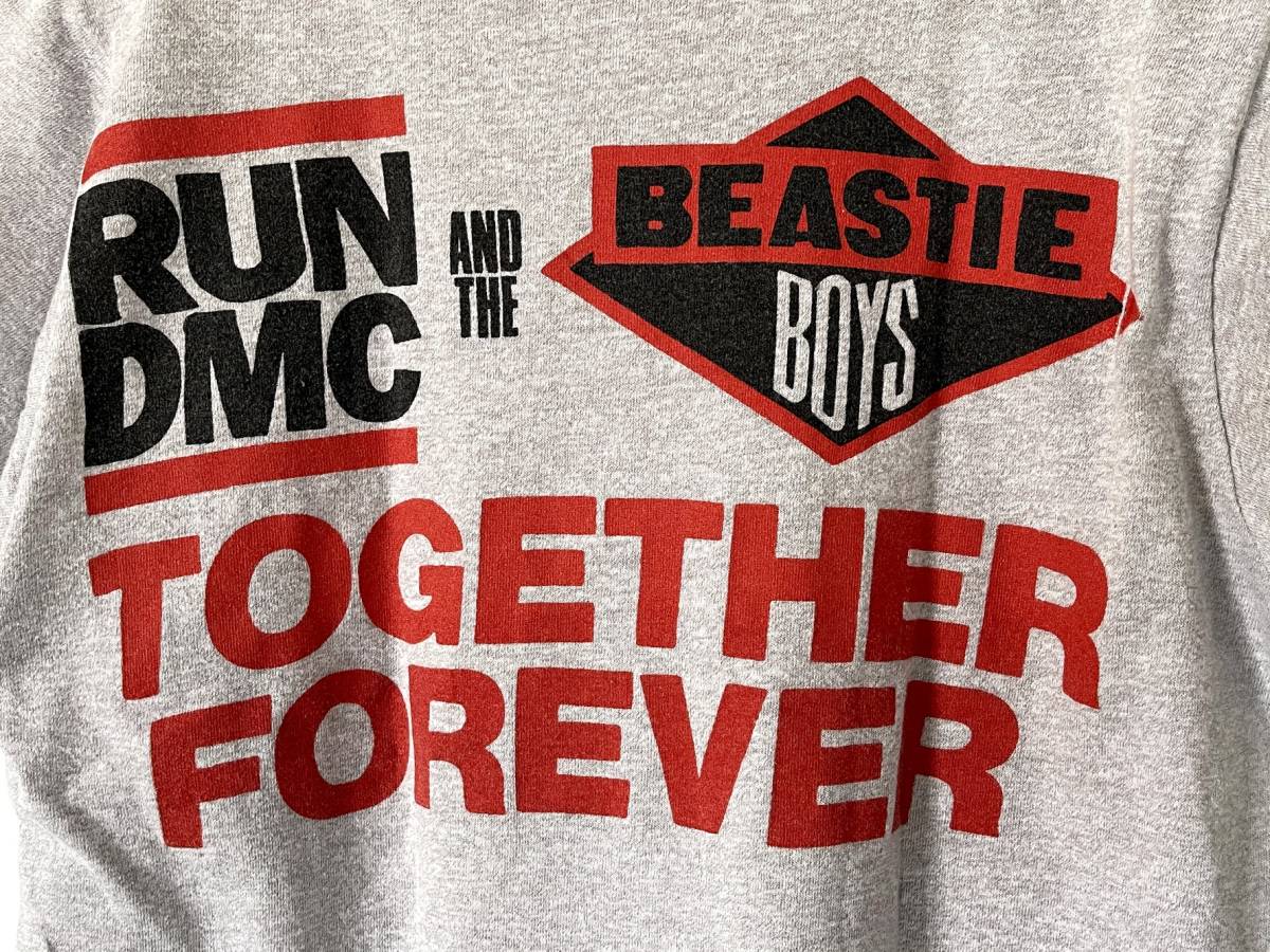 品質一番の品質一番の80s RUN DMC Beastie Boys Rap Tee Tシャツ T