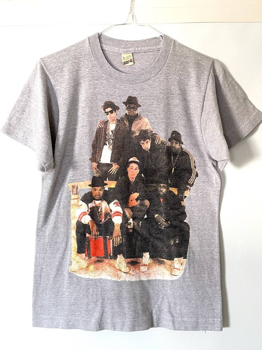 80s VINTAGE BEASTIE BOYS RUN DMC Tシャツ SCREEN STARS PUBLIC ENEMY 40ACRES SNOOP wu-tang kanye N.W.A. ICE CUBE Supreme_画像1