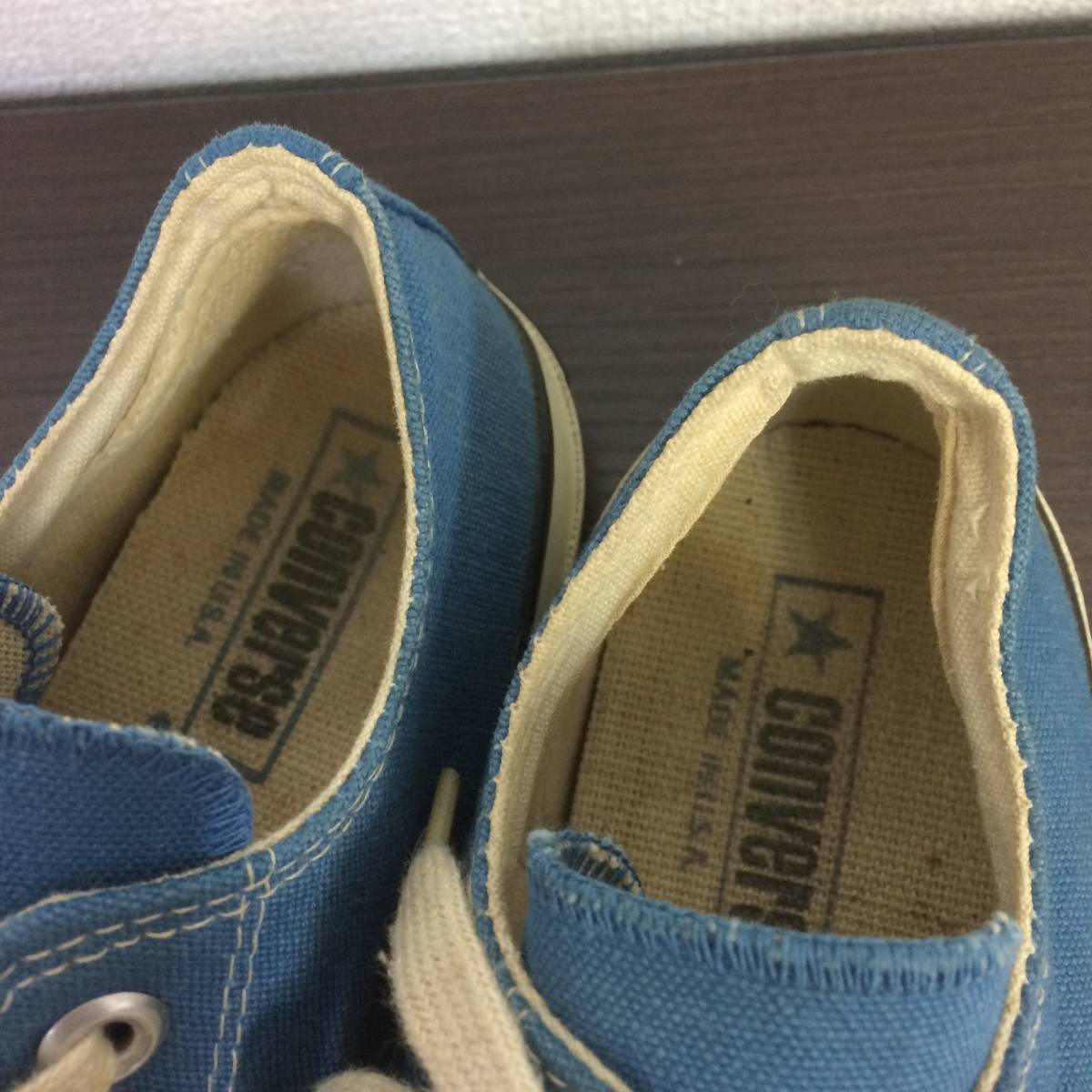 70s USA製 コンバース チャックテイラー オールスター US4 23cm あて布