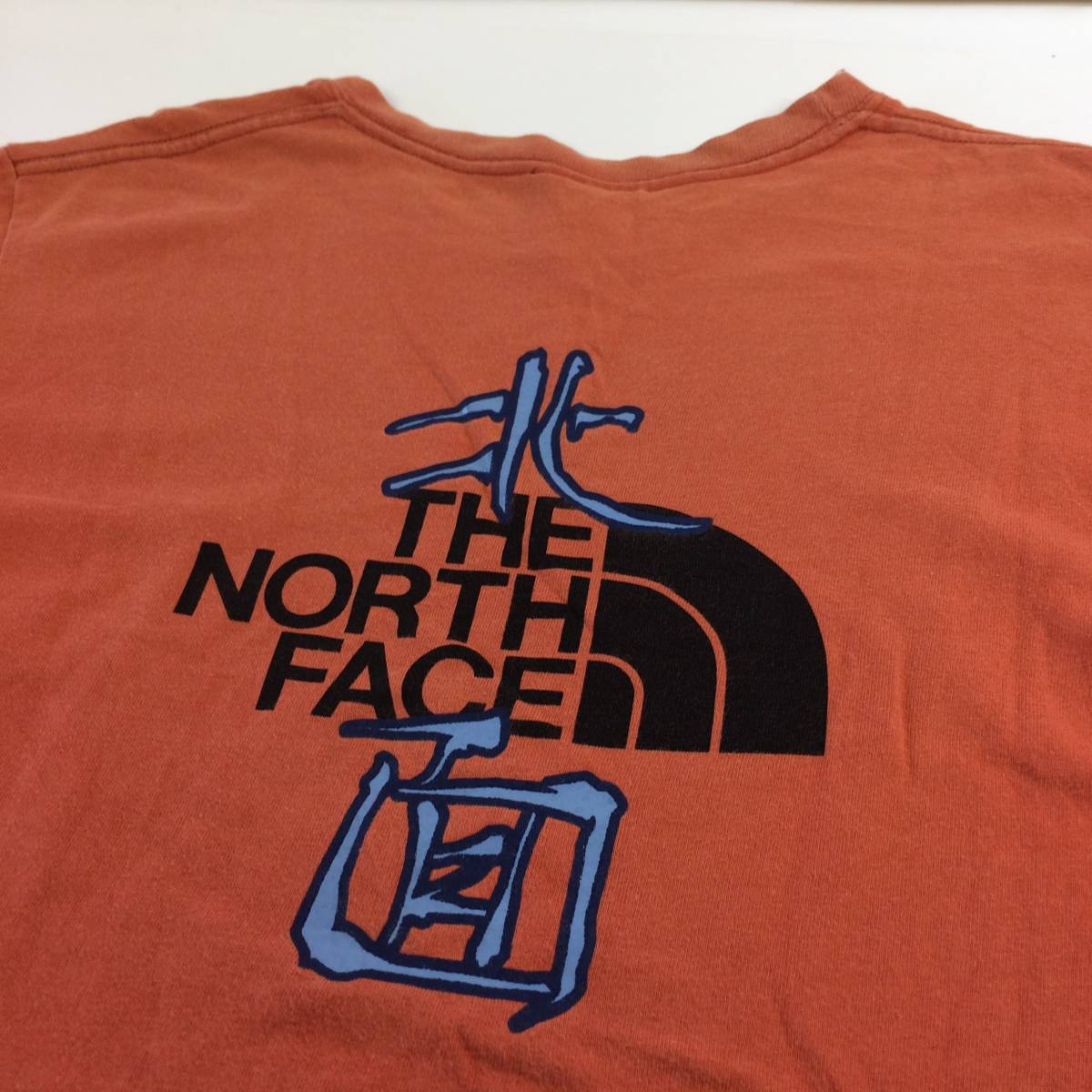 THE NORTH FACE Tシャツ Sサイズ ノースフェイス 北面 漢字