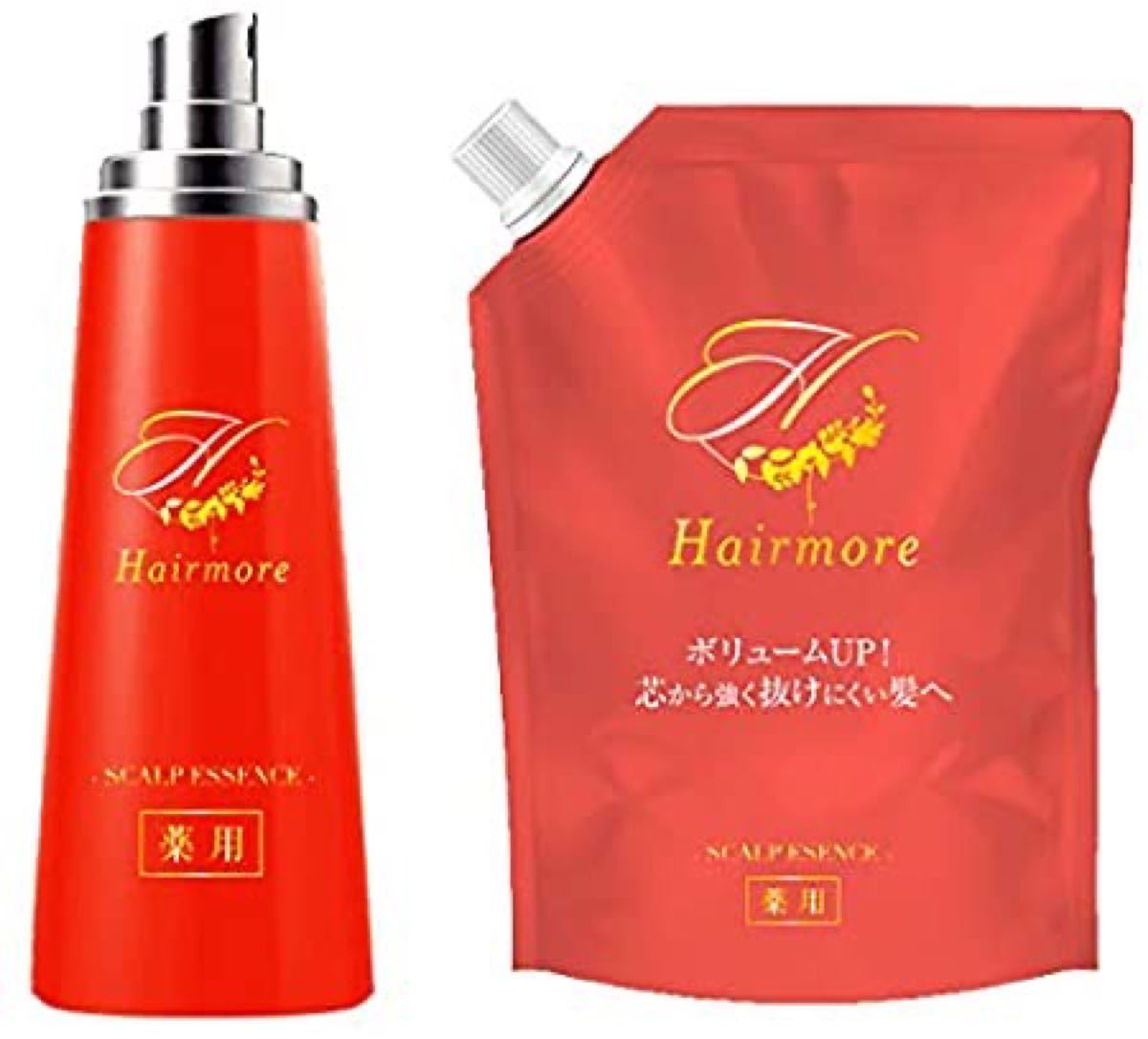 Hairmore（ヘアモア）詰め替え用1パック 育毛剤、脱毛予防、ヘアケア、頭皮ケア 