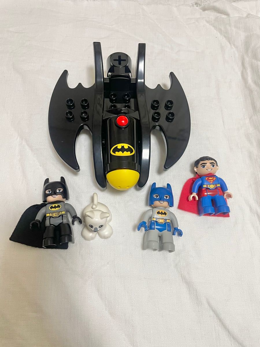 レゴ　デュプロ バットマン スーパーマン ヒーロー アメコミ フィグ LEGO