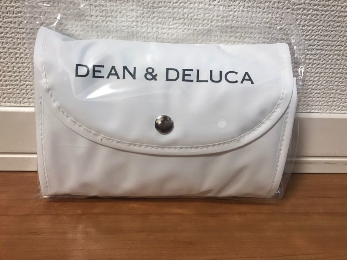 DEAN&DELUCA ショッピングバッグ　エコバッグ　数量限定　ホワイト
