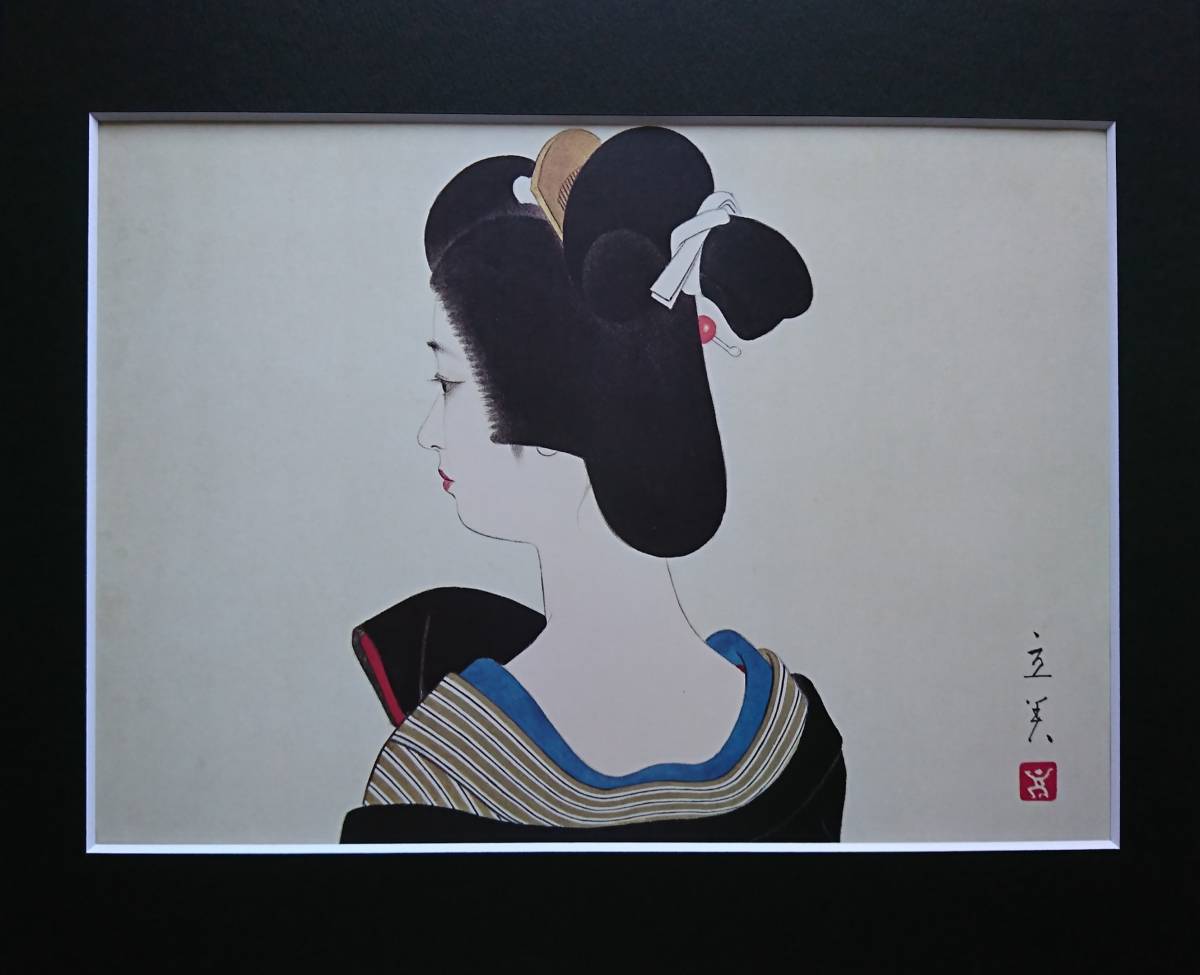 ... beautiful,...., hard-to-find, rare * limitation . version, Japanese picture, Edo, beauty picture, winter, New Year (Spring),......, new goods amount * frame attaching, free shipping 