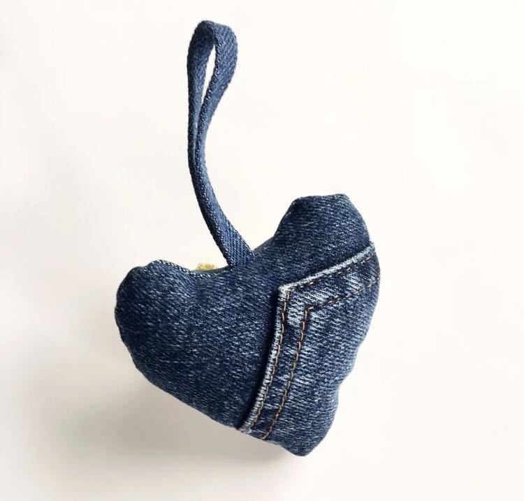 送料無料 新品 デニムチャーム ハンドメイド デニムリメイク